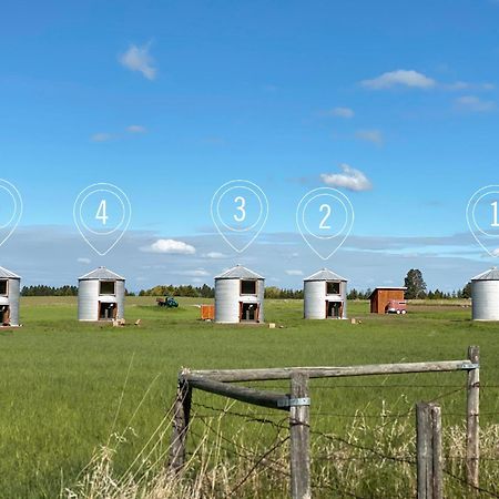 Clark Farm Silos - 5 Silo Mountain View Retreat كاليسبيل، مونتانا المظهر الخارجي الصورة